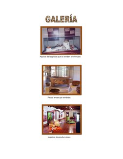  
 
 
 
 
 
 
Algunas de las piezas que se exhiben en el museo  
Piezas lencas que exhibidas  
Muestras de escultura lenca  
