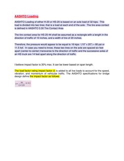 AASHTO HS-20 Load Specifications | PDF | Mechanical Engineering | Nature