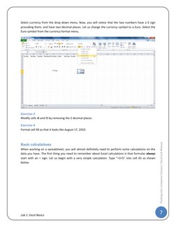 Excel Lab Manual Overview and Exercises | PDF | Microsoft Excel ...