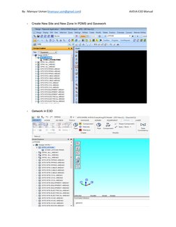 AVEVA E3D and PDMS User Manual | PDF | Teaching Methods & Materials ...