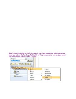 Tab Strip Control in Module Pool ABAP | PDF | String (Computer Science ...
