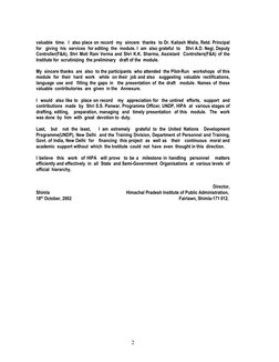 2
valuable  time.  I  also place on record  my  sincere  thanks  to Dr. Kailash Walia, Retd. Principal  
for   giving  his