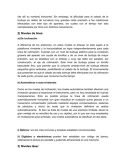 (de allí su nombre) horizontal. Sin embargo, la dificultad para el calado de la
burbuja en radios de curvatura muy grandes re