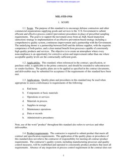MIL-STD-1916: Product Acceptance Methods | PDF | Quality Management ...
