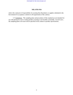 MIL-STD-1916: Product Acceptance Methods | PDF | Quality Management ...