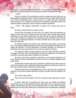 Página 9 
acurruqué en posición fetal, aferrándome a mi espinilla. Oleadas de agonía 
golpeaban mi pierna mientras la tra