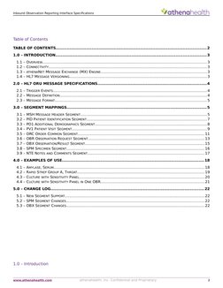 ORU Specification and Sample Messages | PDF | Specification (Technical ...