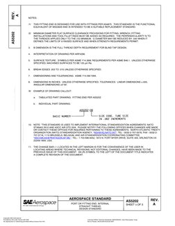 SAE-AS5202 Port Dimensions | PDF | Intellectual Works | Business