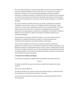 Mecanismos de Ajuste en Balanza de Pagos | PDF | Tipo de cambio ...