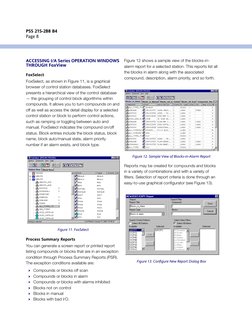 PSS 21S-2B8 B4
Page 8
   
ACCESSING I/A Series OPERATION WINDOWS 
THROUGH FoxView
FoxSelect
FoxSelect, as shown in Figure 11,