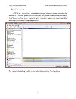 Ansys Workbench Basics Guide | PDF | Fluid Dynamics | Lift (Force)