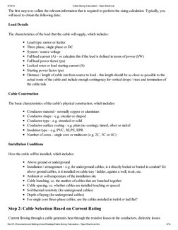 Earth Loop Impedance in Cable Sizing | PDF | Electrical Impedance ...