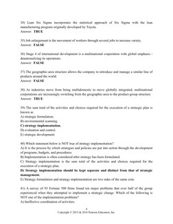 34)  Lean  Six  Sigma  incorporates  the  statistical  approach  of  Six  Sigma  with  the  lean
manufacturing program origin