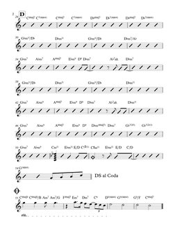 CŒ„Š7 C7(“4)
CŒ„Š7
C7(“4)
D¨Œ„Š7
D¨7(“4)
D¨Œ„Š7
D¨7(“4)
D
26
G¨‹11/D¨
D¨‹11
G¨‹11/D¨
D¨‹7/A¨
30
G¨‹7
A¨‹7
AŒ„Š7
E¨‹9 D9 D¨‹7