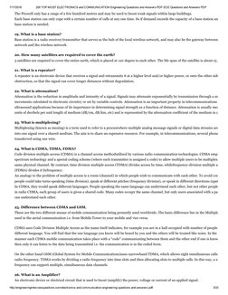 ECE Interview Questions and Answers PDF | PDF | Modulation | Channel ...