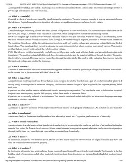 ECE Interview Questions and Answers PDF | PDF | Modulation | Channel ...