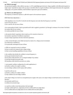 ECE Interview Questions and Answers PDF | PDF | Modulation | Channel ...