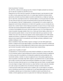 toman los primeros 7 números
Así. 5512781 y rellenan de Xx asta que que de un total de 16 dígitos contando los números y 
las