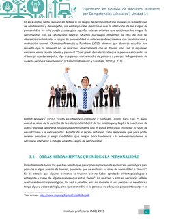10 
Diplomado en Gestión de Recursos Humanos 
por Competencias Laborales | Unidad 14 
 
      Instituto profesional IACC|