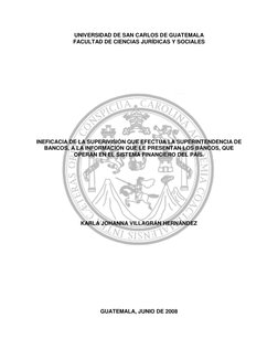 UNIVERSIDAD DE SAN CARLOS DE GUATEMALA 
FACULTAD DE CIENCIAS JURÍDICAS Y SOCIALES 
 
 
 
 
 
 
 
 
 
 
 
 
 
 
 
INEFICACIA
