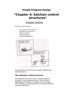 Real-World Examples of Selection Structures | PDF | Control Flow ...