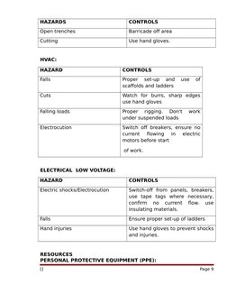 Construction Safety Plan Guidelines | PDF | Occupational Safety And ...