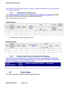 Technical Design Document Template | PDF | Data Model | Specification ...