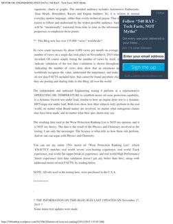 MOTOR OIL ENGINEERING TEST DATA | 540 RAT - Tech Facts, NOT Myths
https://540ratblog.wordpress.com/2013/06/20/motor-oil-wear-