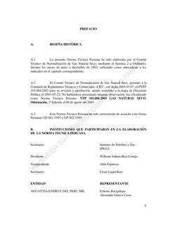 ii 
PREFACIO 
 
 
 
A. 
RESEÑA HISTÓRICA 
 
 
 
A.1 
La presente Norma Técnica Peruana ha sido elaborada por el Comité 
Té