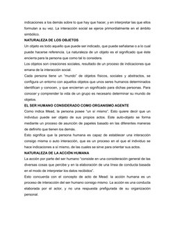 indicaciones a los demás sobre lo que hay que hacer, y en interpretar las que ellos
formulan a su vez. La interacción social