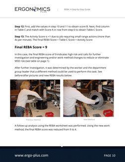 REBA Ergonomic Assessment Guide | PDF | Human Factors And Ergonomics ...