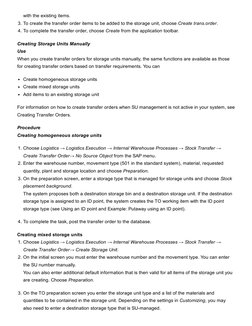 Sap Strorage Unit Management Storage Unit Management in SAP WM | PDF | Warehouse | Identifier