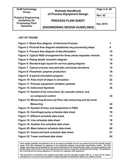 Kolmetz Handbook of Process Equipment Design - Process Flow Sheet | PDF ...