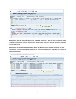 SAP Confirmation Control Key Setup Guide | PDF | Procurement | Receipt