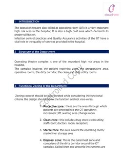 Operation Theatre Notes.pdf Operation Theatre Policies Manual | PDF | Surgery | Anesthesia