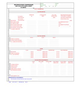 API 618 Reciprocating Compressor Data Sheet | PDF | Piston | Cylinder ...