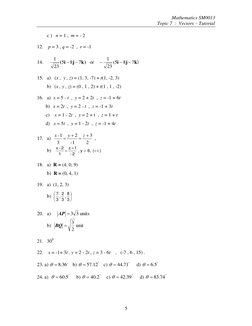 Vector Exercises and Solutions | PDF