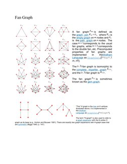 Understanding Fan Graphs in Theory | PDF | Science & Mathematics ...