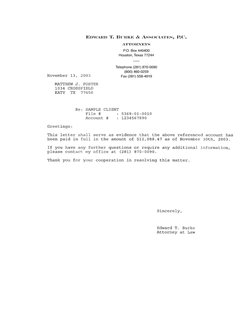 Sample Remittance Letter Format | PDF