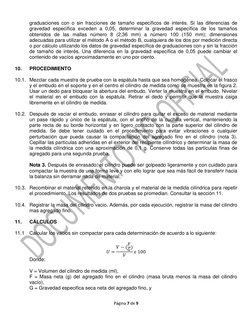 Página 7 de 9 
 
 
graduaciones con o sin fracciones de tamaño específicos de interés. Si las diferencias de 
 
gravedad