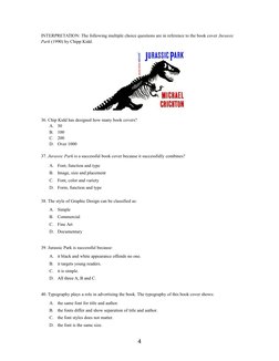 Graphic Design Exam Practice Test | PDF | Color | Shape