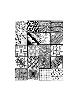 Zentangle Patterns | PDF