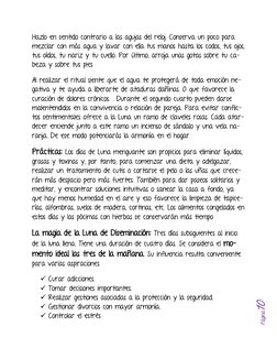 Página10 
Hazlo en sentido contrario a las agujas del reloj. Conserva un poco para 
mezclar con más agua y lavar con ella t