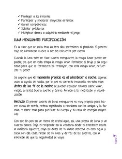 Página9 
 Proteger a los infantes 
 Participar y preparar proyectos artísticos 
 Ganar competencias 
 Solicitar préstam