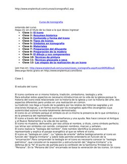 http://www.enplenitud.com/cursos/iconografia1.asp
 
 
   Curso de Iconografía (http://www.enplenitud.com/cursos/clases_curso.