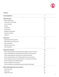 iii
Contents
Acknowledgments	
1
About this guide	
2
Before using this guide	
2
Common terms and concepts	
2
Limits of this gu