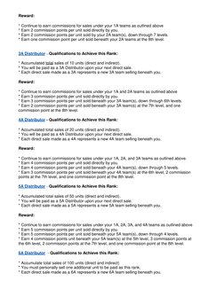 Enagic Compensation Plan Overview | PDF