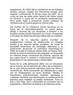 estadísticos. En 1935 fijó su residencia en los Estados
Unidos,  aunque viajaba con frecuencia Europa para
impartir conferenc