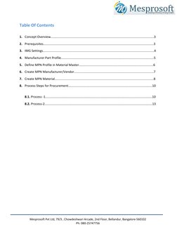 MPN Management in SAP Materials | PDF | Business Process | Procurement