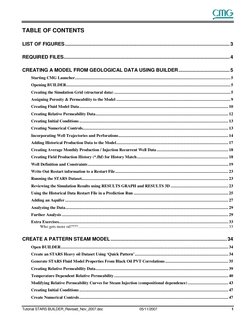 Tutorial STARS BUILDER_Revised_Nov_2007.doc
05/11/2007
1
TABLE OF CONTENTS
LIST OF FIGURES.............................